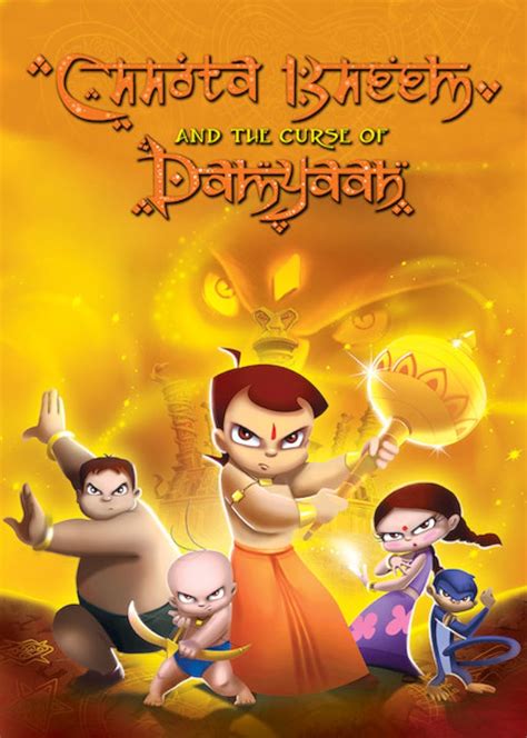 Little Bheem's growth and development throughout the curse of Damyaan